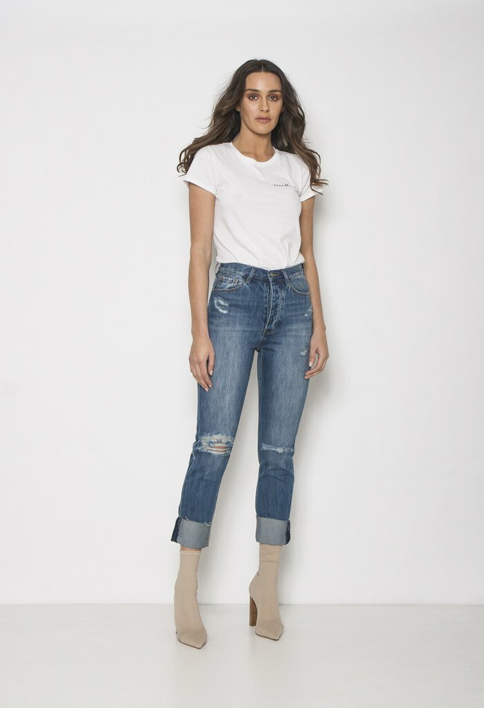 Blonde In Jeans